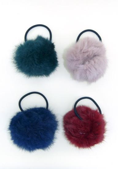 POMPON CONEJO COLORES INVIERNO