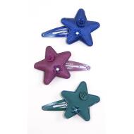 RANA 5CM ESTRELLA GROSGRAIN FLOR Y BOTON