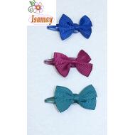 RANA 5CM LAZO GROSGRAIN DOBLE PEQUEÑO COLORES COLEGIO