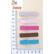 PICO PATO 5.0CM FORRADO GROSGAIN COLORES