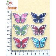 MARIPOSA MADERA COLORES