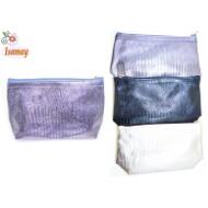 NECESER RECTANGULAR IMITACION COCODRILO METALIZADO