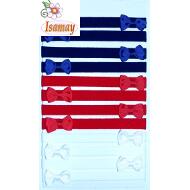 TURBANTE LAZO LISO NIÑA GROSGRAIN COLORES MARINEROS