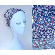 TURBANTE LANA ESTAMPADO FLORES