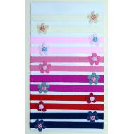 TURBANTE FLOR LANA BOTON TOPOS