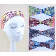 TURBANTE NUDO LYCRA ESTAMPADO DIFUMINADO