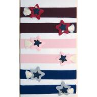 TURBANTE ESTRELLA DOBLE LANA CON STRASS Y BORLA
