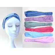 TURBANTE NUDO INFANTIL TOPOS