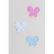 VELCRO MARIPOSA GROSGRAIN COLORES PASTEL