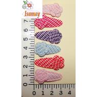 RANA MICRO TELA VICHY CON ROSA