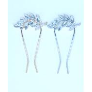 PINCHO MOÑO ARCO RAMA LAGRIMAS CRISTAL ORO PLATA