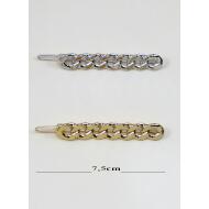 CLIP ORO / PLATA CADENA 