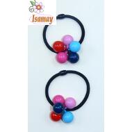 COLETERO BOLITAS MULTICOLOR VERANO