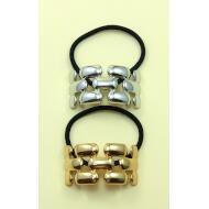 COLETERO METAL ORO / PLATA COMBADO CADENA