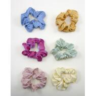 SCRUNCHIE TUL COLORES LISOS VERANO