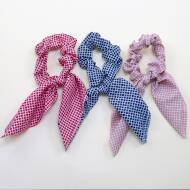 SCRUNCHIE CON LAZADA CUADROS