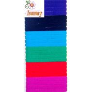 MUÑEQUERA 6 COLORES MORADO...FUCSIA