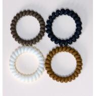 SET 6 PIEZAS COLETERO CABLE MATE MARRONES Y NEGRO