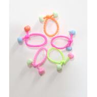 SET 5 GOMAS VERANO TORNILLO MANZANAS COLORES