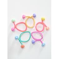 SET 5 GOMAS VERANO RAYAS ESTRELLAS COLORES