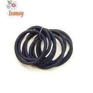 SET 8 GOMA GRUESA SIN METAL NEGRO