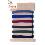 GOMA MUÑEQUERA GRUESA COLORES COLEGIO