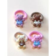 COLETERO MINI OSITO PETO TONOS PASTEL