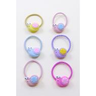 GOMA FINA CARACOL PASTEL MATE