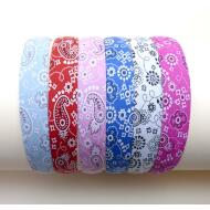 DIADEMA 2,5 CM LISA TELA BANDANA