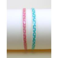 DIADEMA 1 CM ESTAMPADO FLORES AZULES Y ROSAS