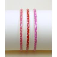 DIADEMA  0.7 CM ESTAMPADO FLORES Y TOPOS