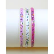 DIADEMA 1 CM MARIPOSAS 3 TONOS