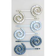 HORQUILLA ESPIRAL TONOS METALIZADOS