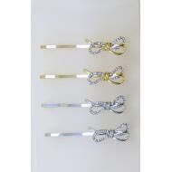 HORQUILLA ORO / PLATA LAZADA STRASS CRISTAL