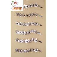 HORQUILLA PLATA FILA FLORES