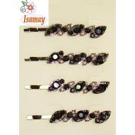 HORQUILLA RHODIO 3 OJOS HEMATITE