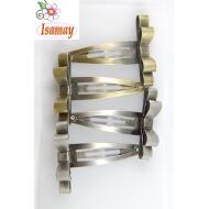 RANA BRONCE / PLATA VIEJA LAZO DOBLE