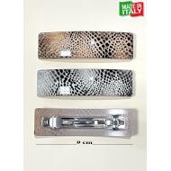 PASADOR RECTANGULAR ESTAMPADO PITON 2 TONOS ITALIANO