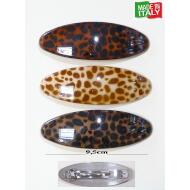 PASADOR OVAL ANIMAL PRINT 3 TONOS ITALIANA