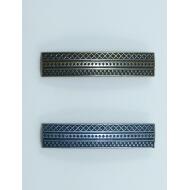 PASADOR ENVEJECIDO RECTANGULAR DIBUJO GEOMETRICO