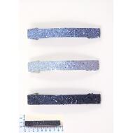 PASADOR BARRA METAL PURPURINA COLORES METALIZADOS