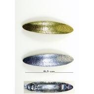 PASADOR ORO VIEJO / PLATA VIEJA OVAL TACHONADO