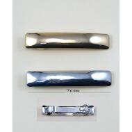 PASADOR LARGO ORO / PLATA RECTANGULAR