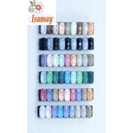 PASADOR RECTANGULOS ACRILICO COLORES Y STRASS