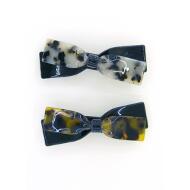 PASADOR FRANCES 2 LAZOS ACETATO CAREY 2 TONOS