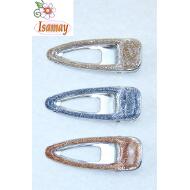 PICO PATO METAL HUECO PURPURINA 3 TONOS