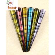 PICO PATO METAL COLORES INVIERNO RAYAS NEGRAS