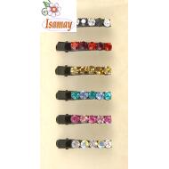 PICO PATO NEGRO 4 PIEDRAS GRANDES COLORES
