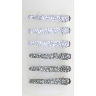PICO PATO CORTO PLATA / RHODIO STRASS AL TONO