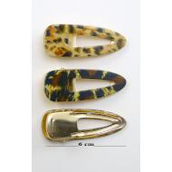 PICO PATO TRIANGULAR  HUECO ACRILICO ANIMAL PRINT